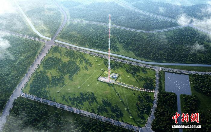 世界最高大气环境气象梯度观测塔在合肥开建