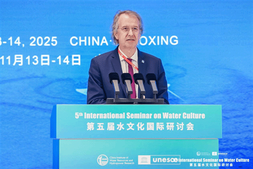 国际水利与环境工程学会主席顾博维尔：“中国完成了很多伟大的水利项目”